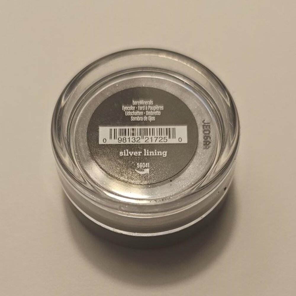 BareMinerals Loose Powder Eye Color - Silver Lining 0.57g NEW!